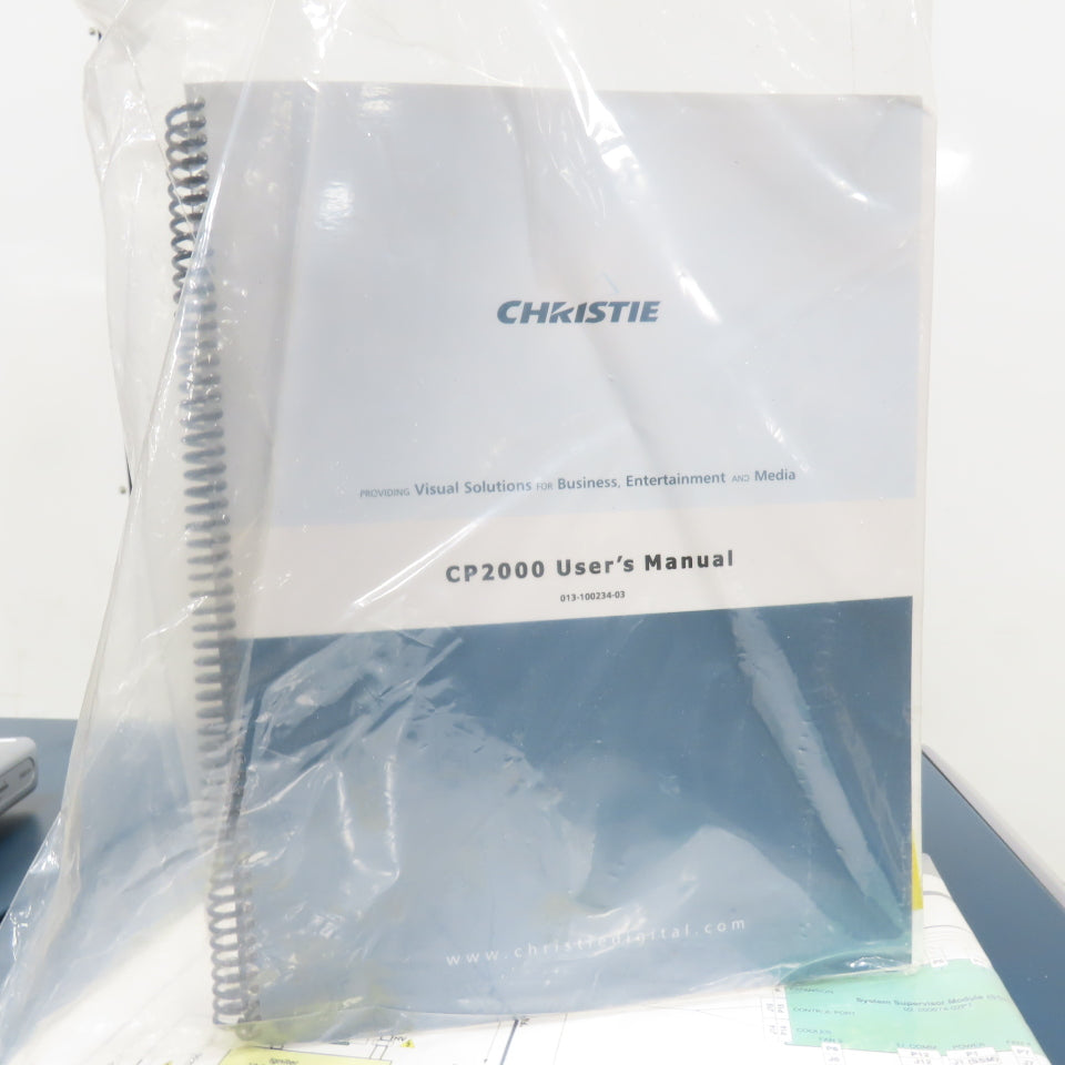 Christie CP-200-S 38-DCP301-52 DLP Digital Cinema Projector 3Ph 200/230V