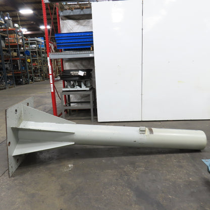 3 Ton Floor Mount Double Beam Jib Crane 10' Swing 70" Travel W/3Ton 3Ph Hoist