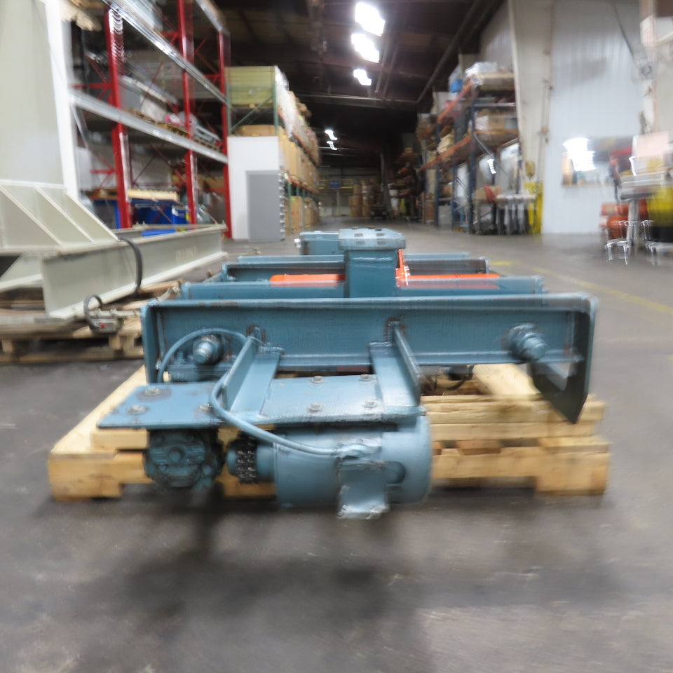 3 Ton Floor Mount Double Beam Jib Crane 10' Swing 70" Travel W/3Ton 3Ph Hoist