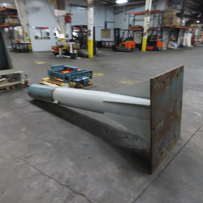 3 Ton Floor Mount Double Beam Jib Crane 10' Swing 70" Travel W/3Ton 3Ph Hoist