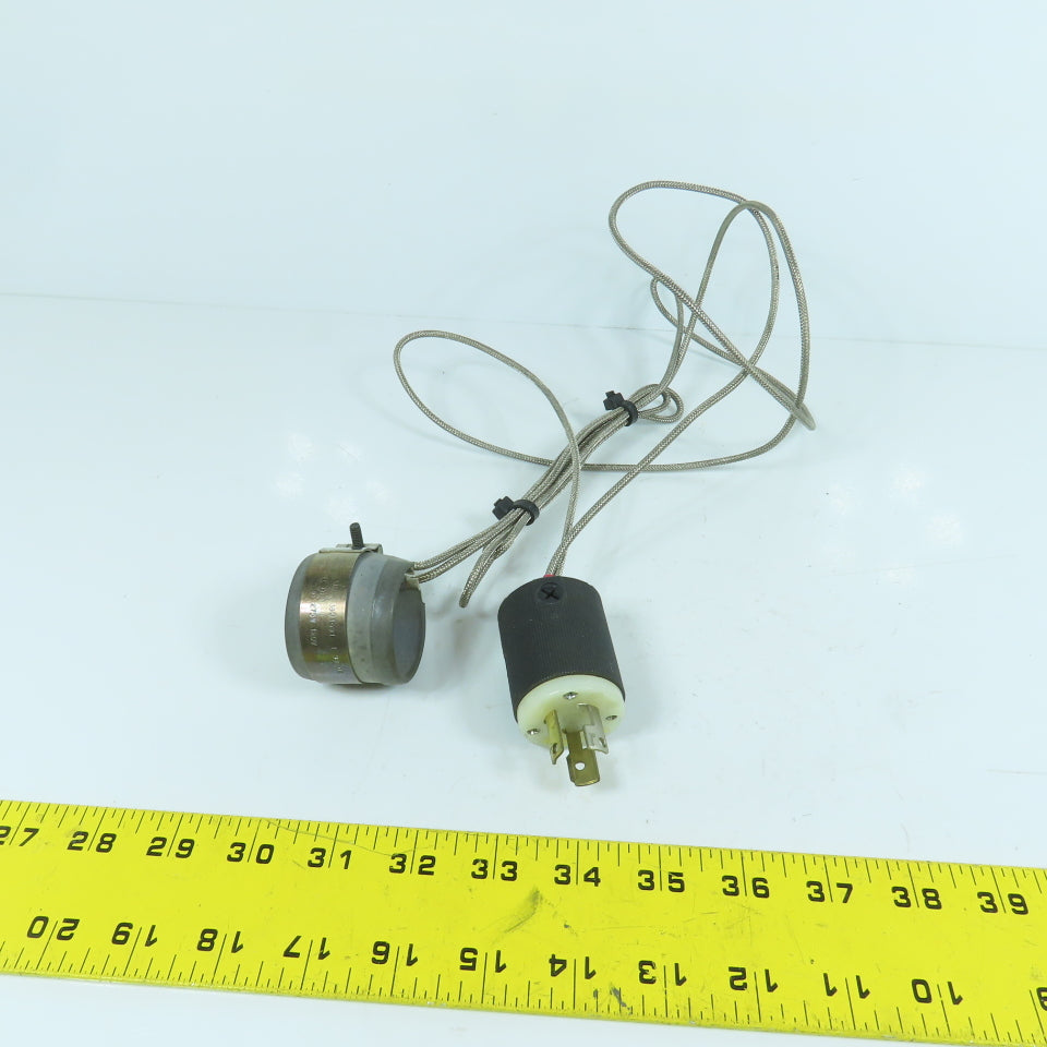 Tempco 3901991 I 98 04 275W Heater Band 120V 1-1/2" X 1-1/2" W/ Lead & Plug