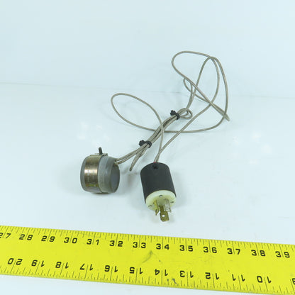 Tempco 3901991 I 98 04 275W Heater Band 120V 1-1/2" X 1-1/2" W/ Lead & Plug