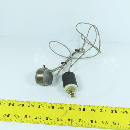 Tempco 3901991 I 98 04 275W Heater Band 120V 1-1/2" X 1-1/2" W/ Lead & Plug