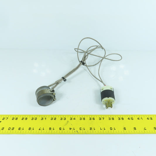 Tempco 3901991 I 98 04 275W Heater Band 120V 1-1/2" X 1-1/2" W/ Lead & Plug