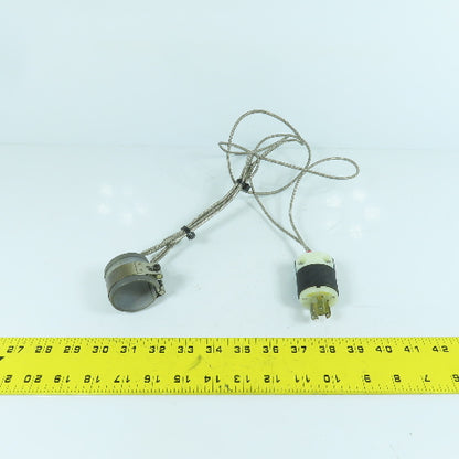 Tempco 3901991 I 98 04 275W Heater Band 120V 1-1/2" X 1-1/2" W/ Lead & Plug