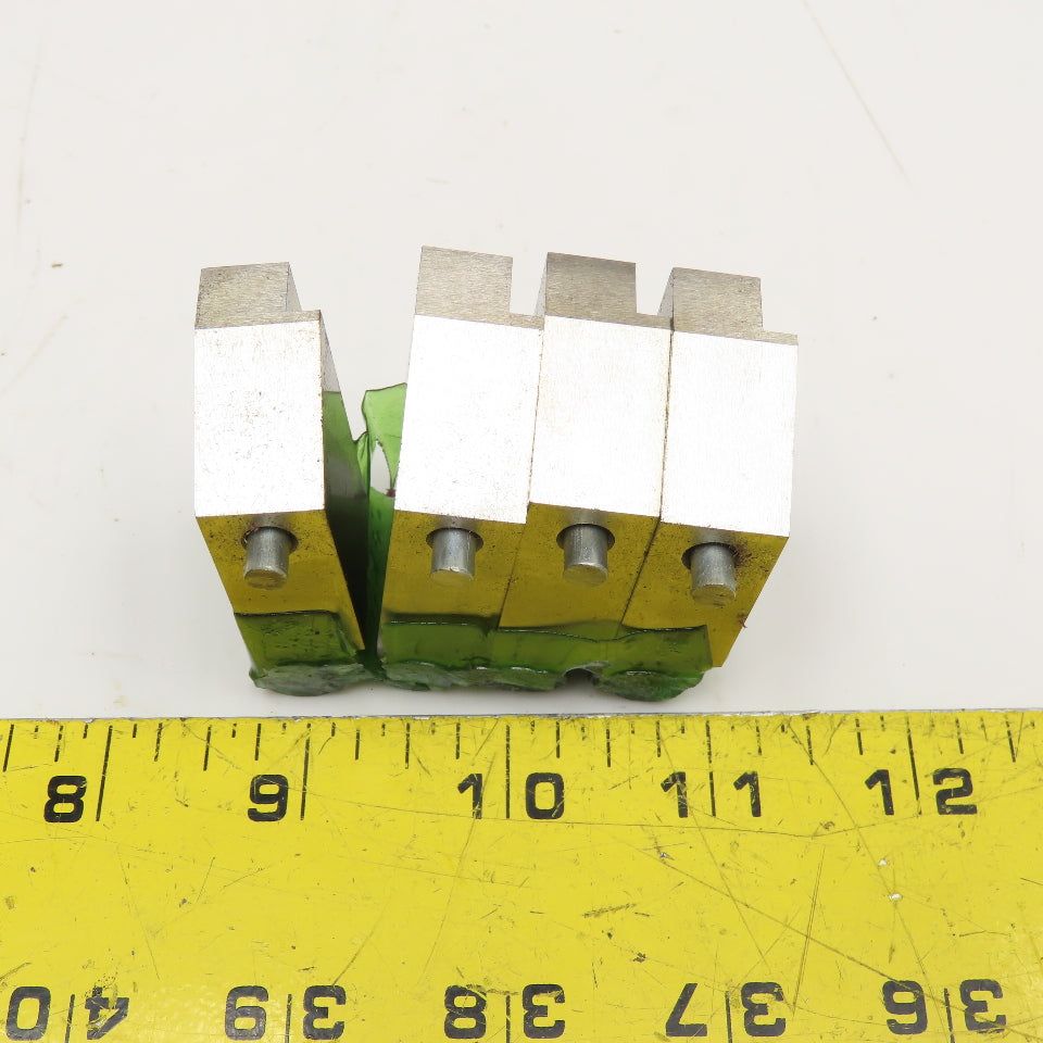 Quality Chaser Company M17 x 1.5 Regular 1-1/2KD 15 Hook Thread Chaser 45° Set/4