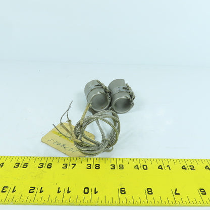 Fast Heat SBA02CLW 275W Heater Band 240V 1" ID x 2" W Lot Of 2