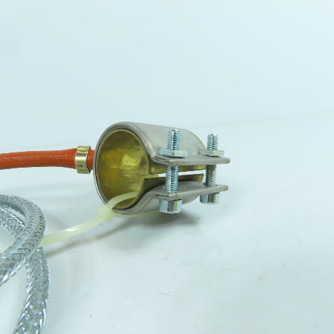 BOY 64120 4147 610 200W Heater Band 240V 1-1/4" ID x 1-1/2" W W/ 4' Lead & Plug