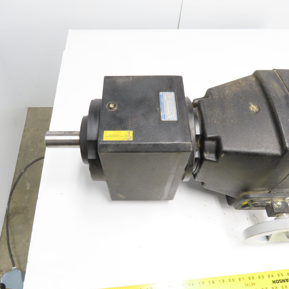 Stober D-75177 C502G000R570FD100L4 3.0KW Gear Motor 3Ph 220/480V W/115V Brake