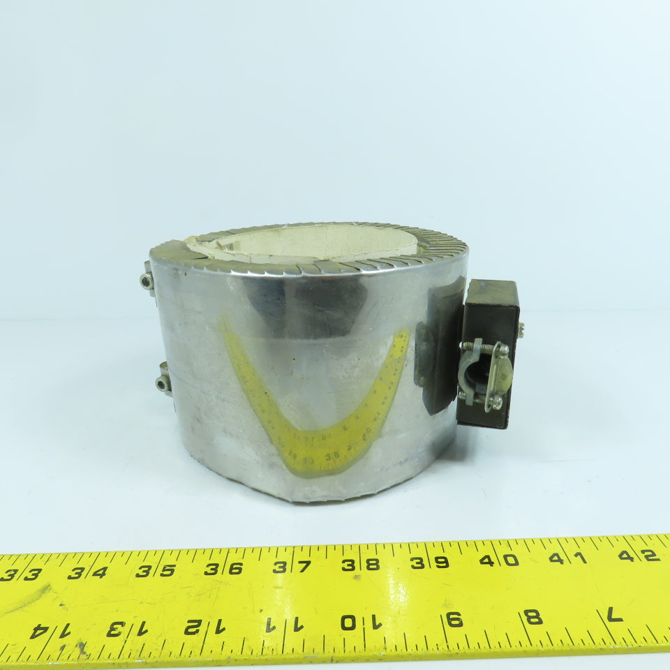 Tempco CCNB0415 0400C5 1500W Flexible Heater Band 480V 4-1/2" ID x 4" W