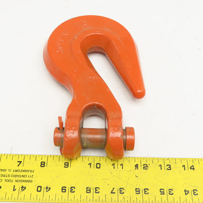 Campbell 3/4" Alloy Clevis Grab Hook 15/16" Pin 13/16" Throat 28300lb Cap.