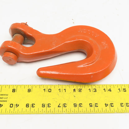 Campbell 3/4" Alloy Clevis Grab Hook 15/16" Pin 13/16" Throat 28300lb Cap.