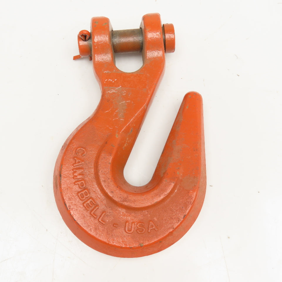 Campbell 3/4" Alloy Clevis Grab Hook 15/16" Pin 13/16" Throat 28300lb Cap.