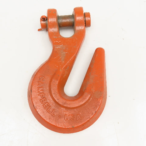 Campbell 3/4" Alloy Clevis Grab Hook 15/16" Pin 13/16" Throat 28300lb Cap.