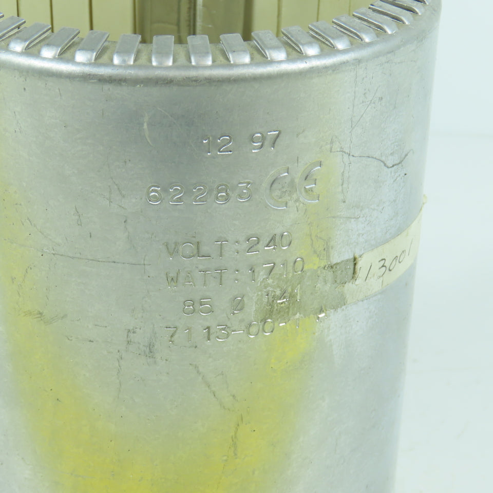 7113-00-1 A 1710W Flexible Heater Band 240V 3-3/4" ID x 5-1/2" W