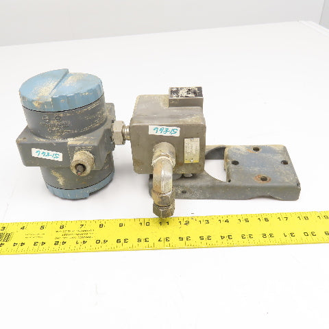 Foxboro 821GH-ISSM2 MP918B1006 12.5-65VDC Electronic Transmitter 2000PSI MWP