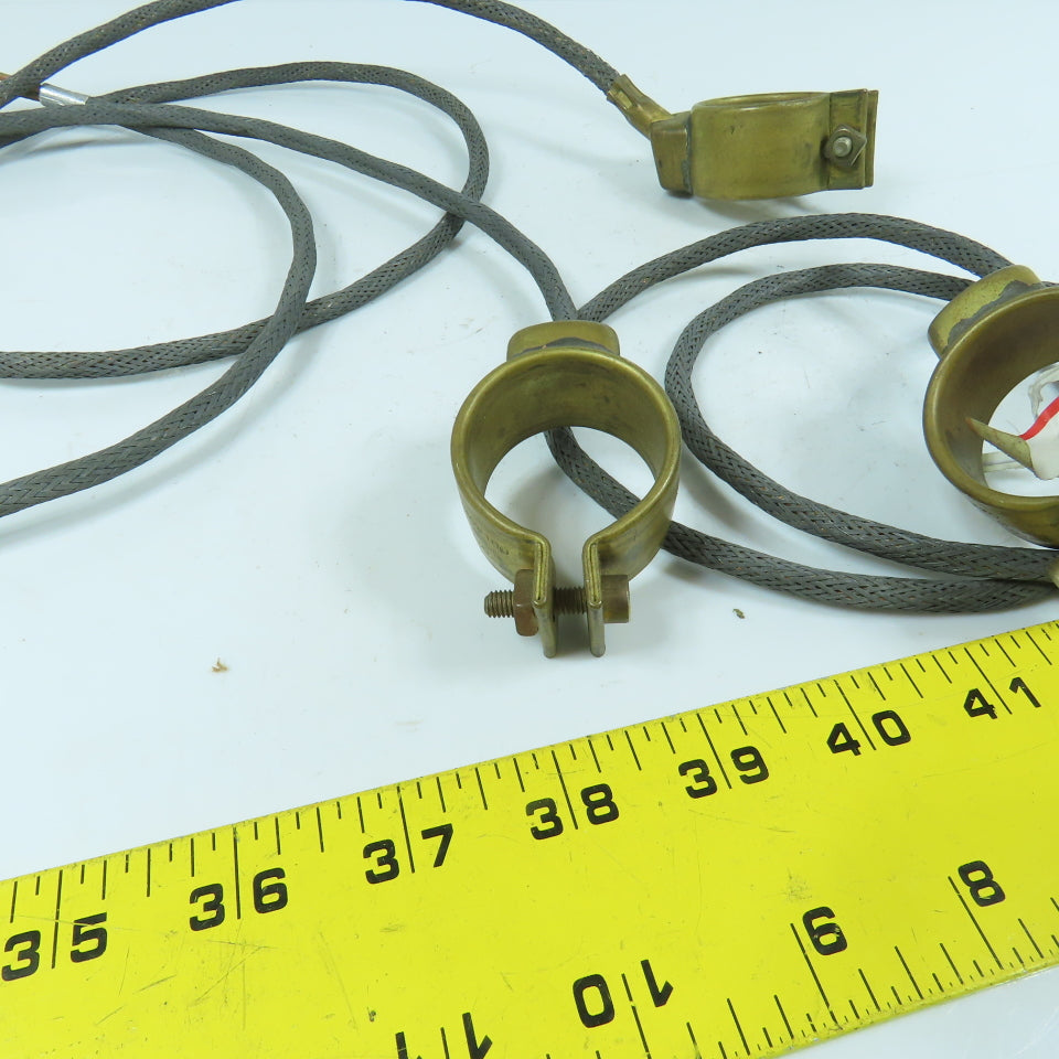 JHT 100W 220V Brass Heater Band 1-3/8" ID x 1" W Lot Of 3
