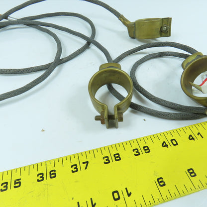 JHT 100W 220V Brass Heater Band 1-3/8" ID x 1" W Lot Of 3