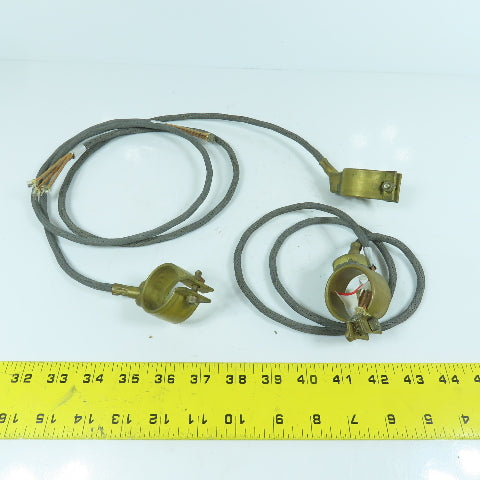 JHT 100W 220V Brass Heater Band 1-3/8" ID x 1" W Lot Of 3