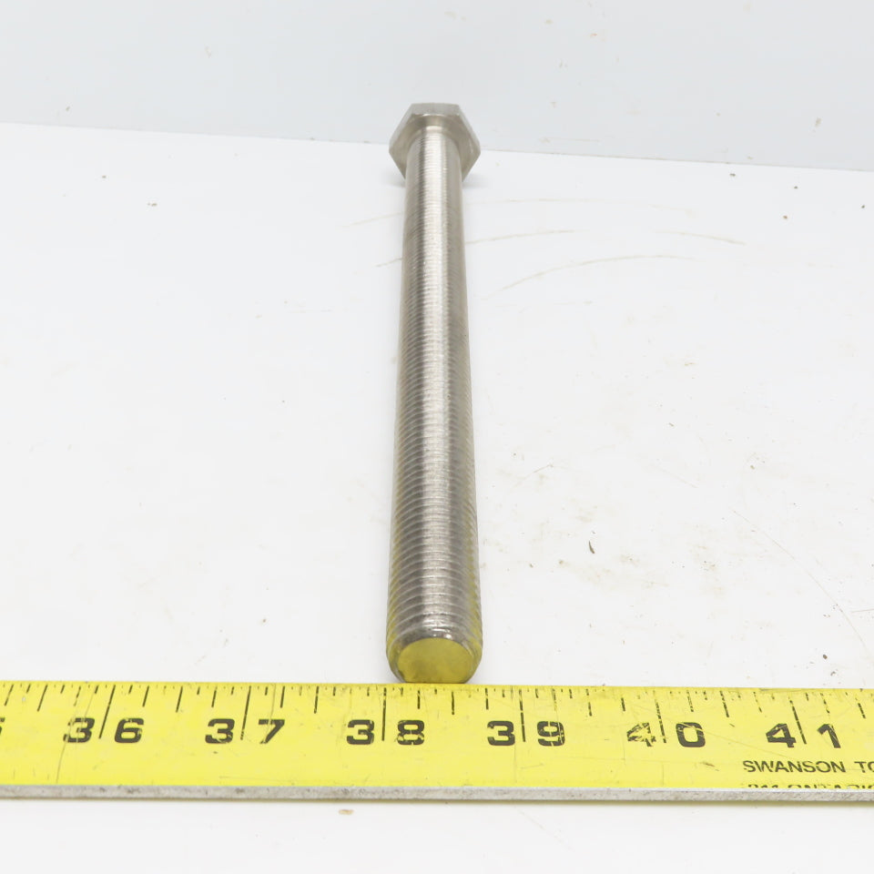 Hex Head Bolt 3/4-10 x 10" Full Thread Type 304 Stainless