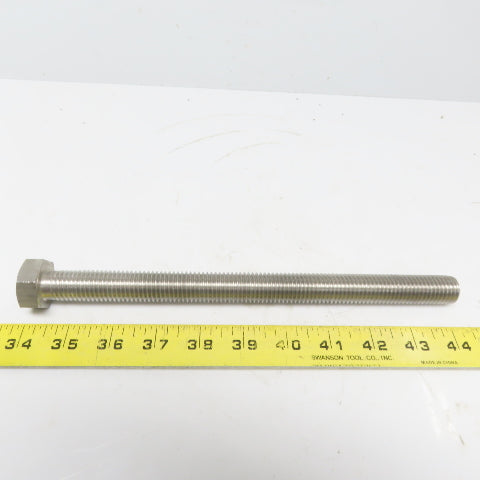 Hex Head Bolt 3/4-10 x 10" Full Thread Type 304 Stainless