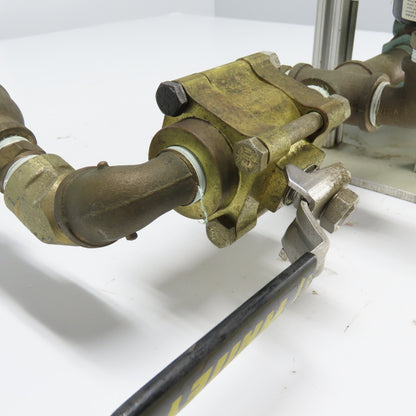 Pyronics SR-6-0-CIH Pressure Regulator Assembly 1"NPT Top W/1500PSI Shutoff Valv