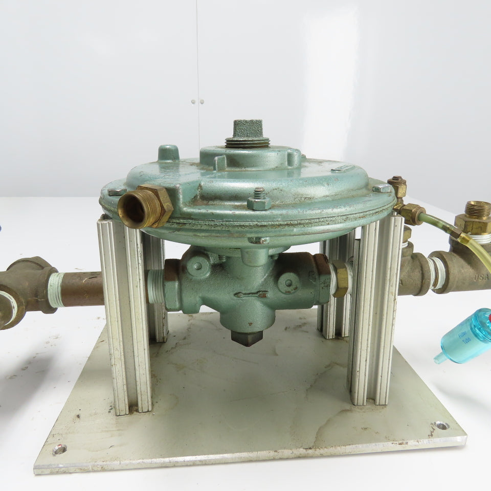 Pyronics SR-6-0-CIH Pressure Regulator Assembly 1"NPT Top W/1500PSI Shutoff Valv