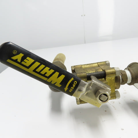 Pyronics SR6-0-CIH Pressure Regulator Assembly 1"NPT Top W/1500PSI Shutoff Valve