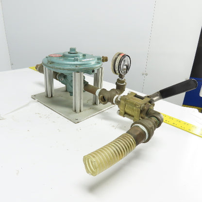 Pyronics SR6-0-CIH Pressure Regulator Assembly 1"NPT Top W/1500PSI Shutoff Valve