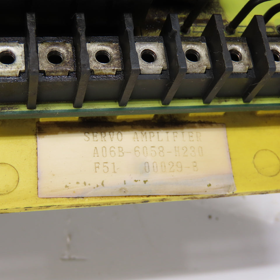 Fanuc A06B-6058-H230 Servo Amplifier Unit