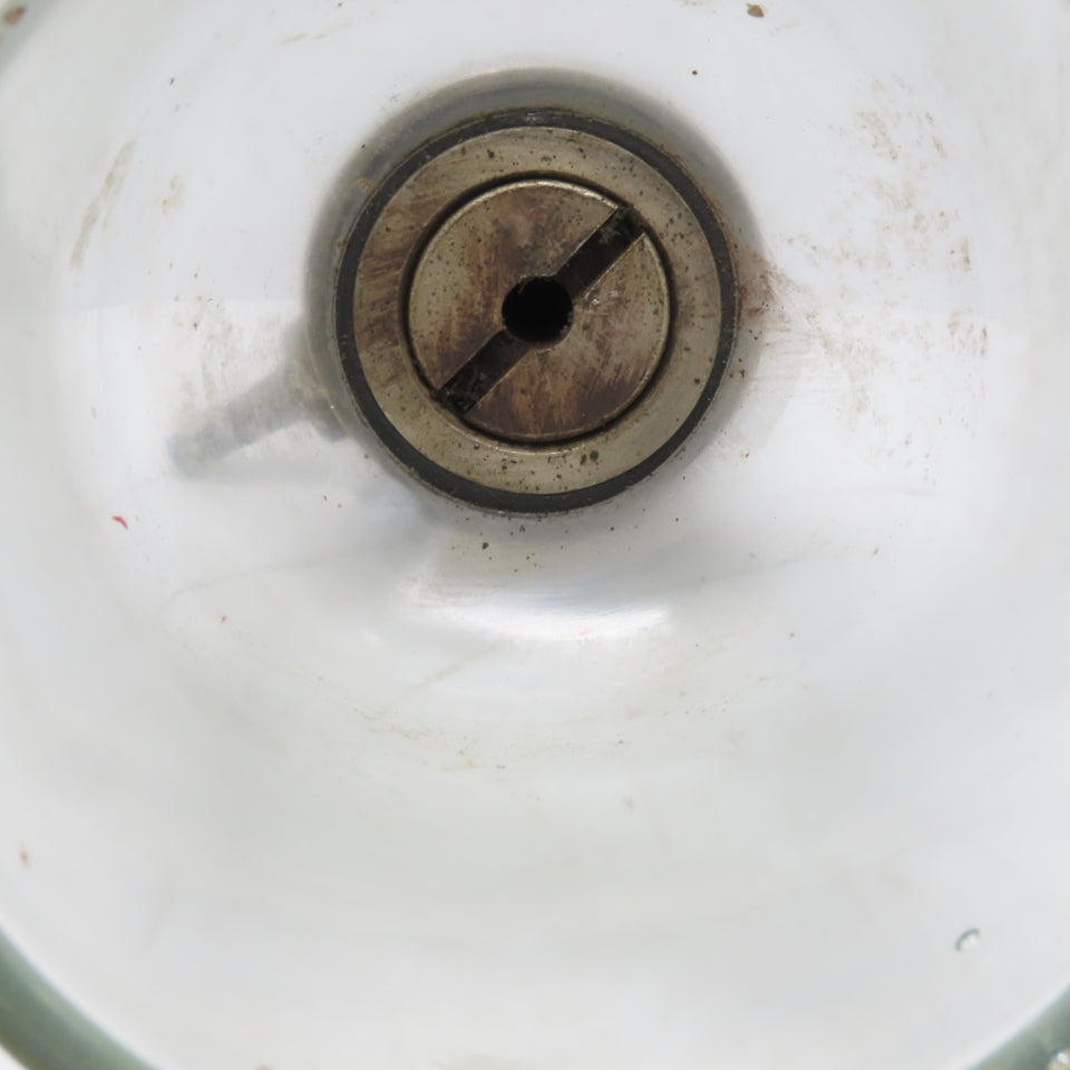 Vintage Antique Laboratory Glass Bell Jar Open Bottom 3-3/4" x 4-3/4" ID
