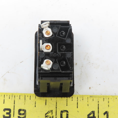 Eaton Rocker Switch 10A 250VAC 15A 125VAC 3/4 HP IN/Off/OUT 3pins