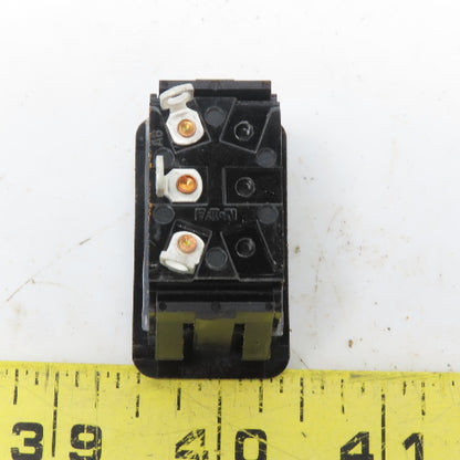 Eaton Rocker Switch 10A 250VAC 15A 125VAC 3/4 HP IN/Off/OUT 3pins
