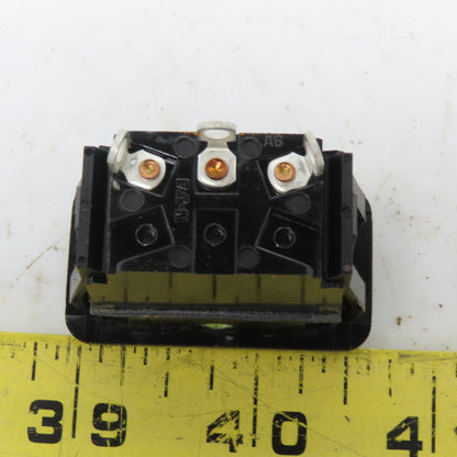 Eaton Rocker Switch 10A 250VAC 15A 125VAC 3/4 HP IN/Off/OUT 3pins
