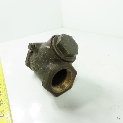 Crane 200 1-1/4 NPT Flow Control Check Valve