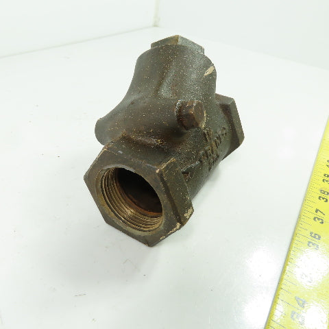 Crane 200 1-1/4 NPT Flow Control Check Valve