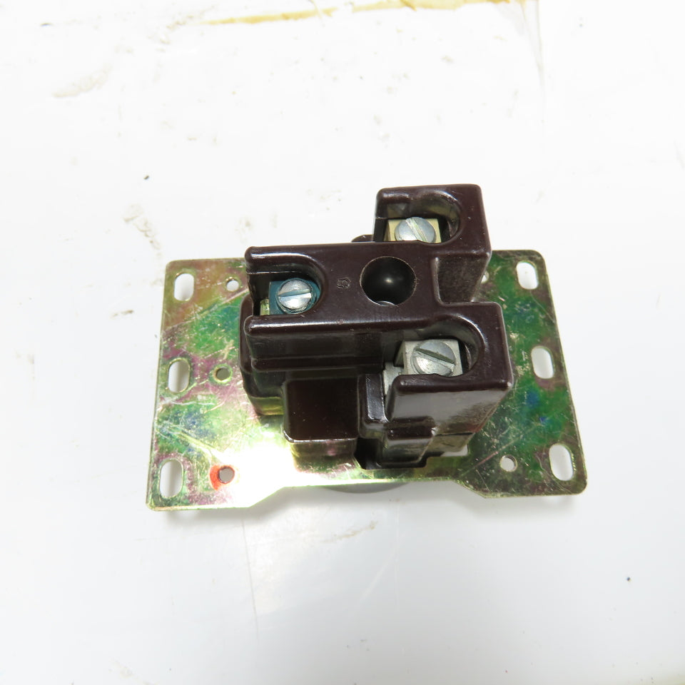 General Electric GE4140-3 Flush Receptacle 2-Pole 3-Wire 12V 50A Lot Of 10