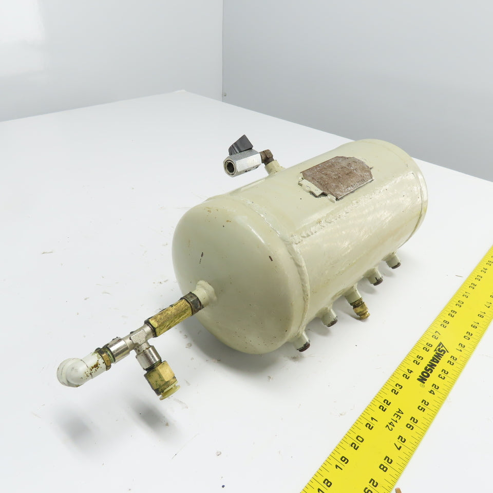 Bomeca 6-Liter Steel Air Holding Tank Reservoir 11 Bar W/ Valve