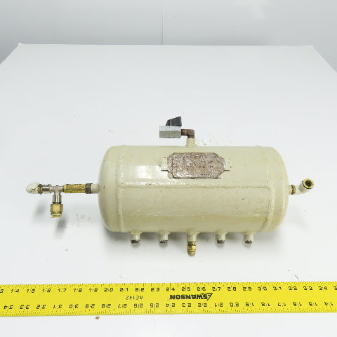 Bomeca 6-Liter Steel Air Holding Tank Reservoir 11 Bar W/ Valve