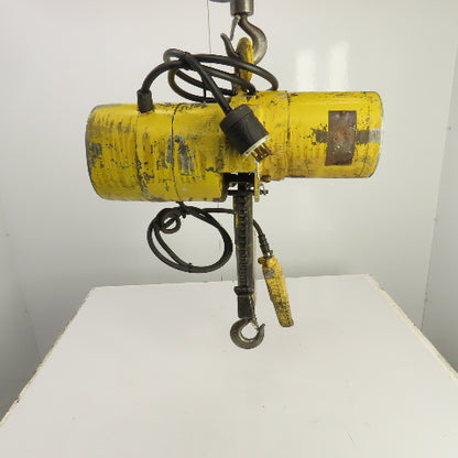 Budgit 309828-33 1/2 Ton Electric Roller Chain Hoist 10' Lift 16FPM 460V 3PH