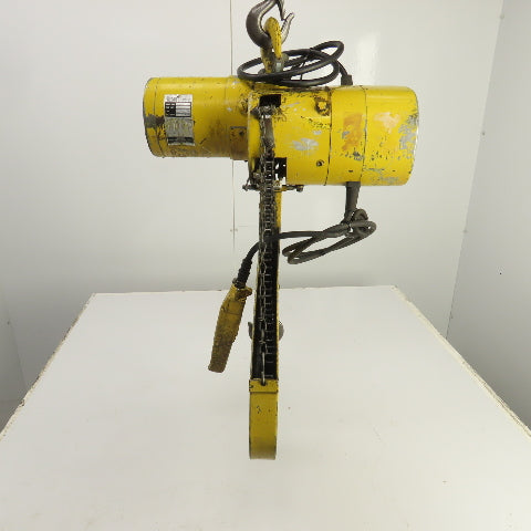 Budgit 309828-33 1/2 Ton Electric Roller Chain Hoist 10' Lift 16FPM 460V 3PH