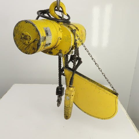 Budgit 309828-33 1/2 Ton Electric Roller Chain Hoist 10' Lift 16FPM 460V 3PH