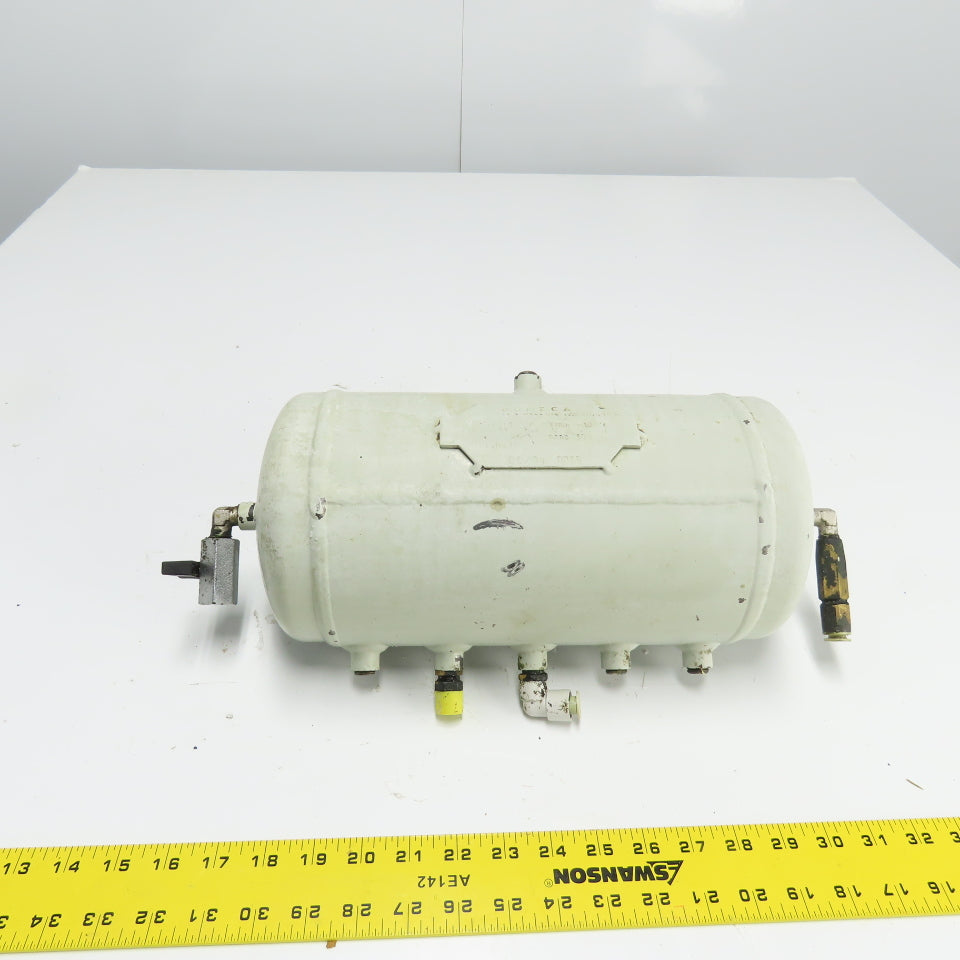 Bomeca 6-Liter Steel Air Holding Tank Reservoir 11 Bar W/ Valve