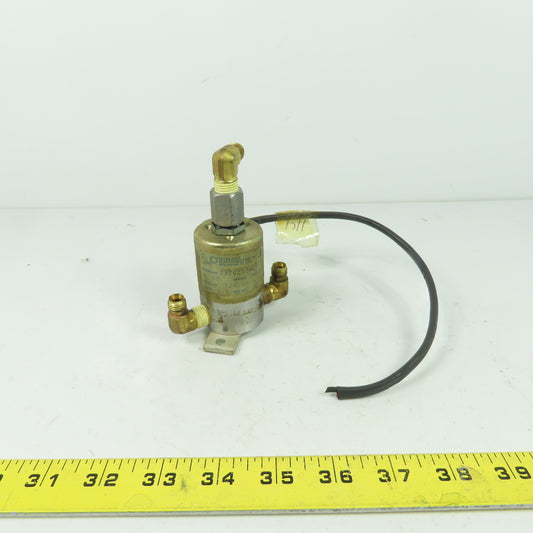 Peter Paul 23Z0220NCV Solenoid Valve 1/4" NPT 50PSI 120V 60Hz Orifice 1/8x 3/32
