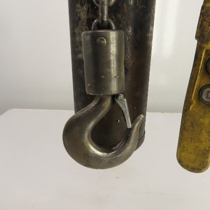 CM Model J 1/2 Ton 1000LB Electric Chain Hoist 15' Lift 32FPM 115V SINGLE PHASE