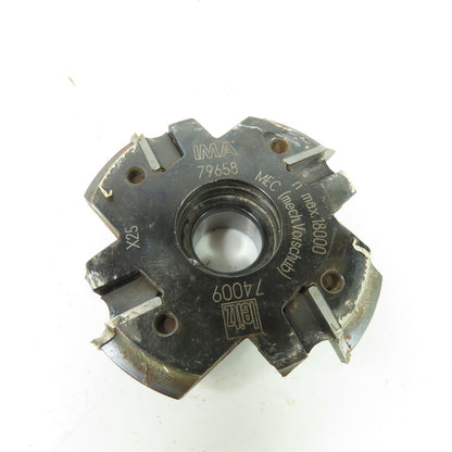 Leitz 74009 79658 IMA NMax 18000 4-Tooth Groove Edge Cutter 18-19mm Tapered Bore