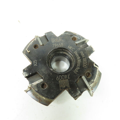 Leitz 74009 79658 IMA NMax 18000 4-Tooth Groove Edge Cutter 18-19mm Tapered Bore