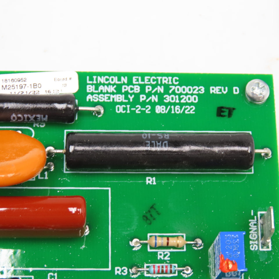 Lincoln Electric BK301200 Voltage Divider PCB