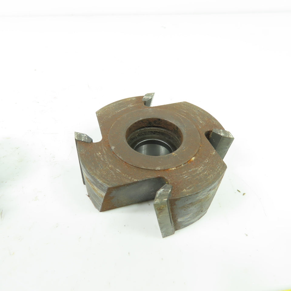 4-Tooth Groove Edge Cutter 18-19mm Tapered Bore 66mm OD Lot Of 2