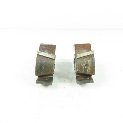 4-Tooth Groove Edge Cutter 18-19mm Tapered Bore 66mm OD Lot Of 2